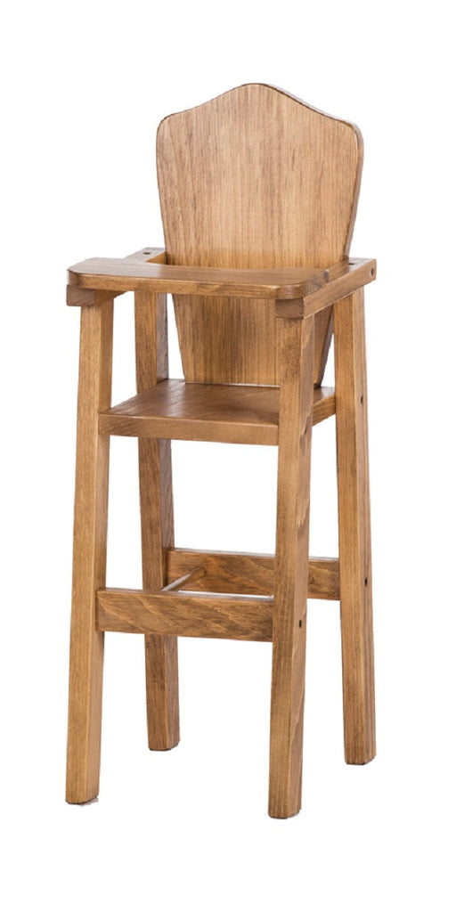 Wooden Straight Backed Chair — Carmel Doll Shop