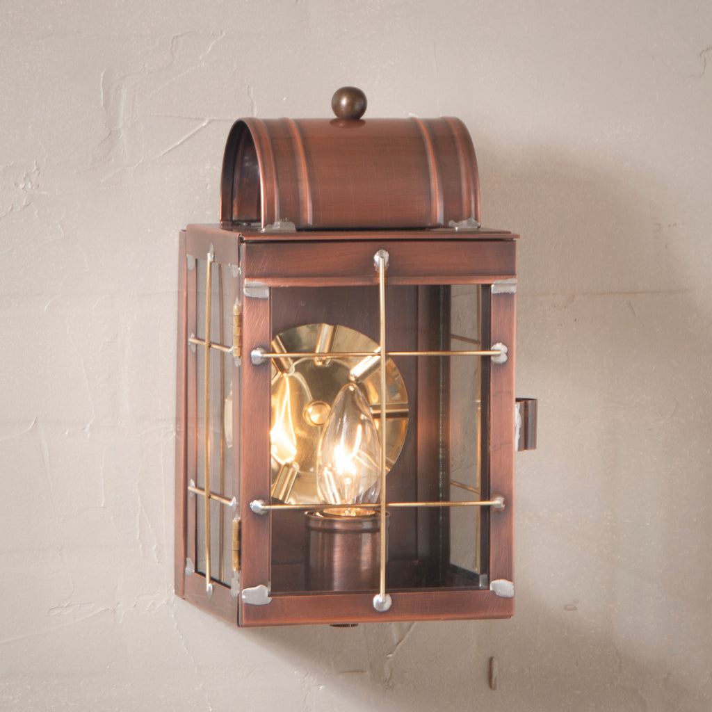 Bird of Paradise Lantern Rustic Outdoor Light Antique Copper Vintage Modern  Gas or Electric Individually Handcrafted for Excellence 