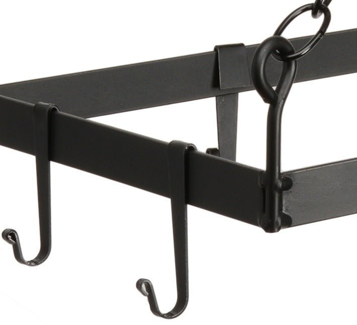 Made to Order Forged Iron Kitchen Pot Rack, Pot Hanger, Blacksmith