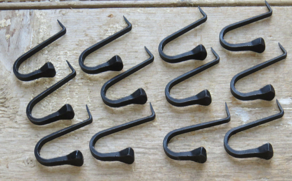 Wrought Iron Mantel Hook – By Hammer By Hand