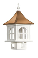 Bird FeederBETHANY BIRD FEEDER - PVC Cupola Feeder with Choice of Top & Weathervanebirdbird feederSaving Shepherd