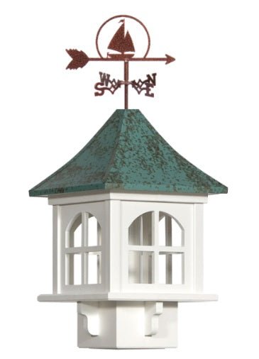 Bird FeederBETHANY BIRD FEEDER - PVC Cupola Feeder with Choice of Top & Weathervanebirdbird feederSaving Shepherd