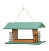 Bird FeederLARGE 2 SUET CAKE & SEED FEEDER - Hanging Amish Handmade in USAbirdbird feederSaving Shepherd