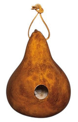 Birdhouse6 COLOR GOURD BIRDHOUSES - Set of Six: Red Blue Brown Orange Purple NaturalSaving Shepherd