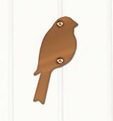 BirdhouseCASTLE BIRDHOUSE - Copper Top with Choice of Decorative Emblem & Weathervanebirdbird houseSaving Shepherd