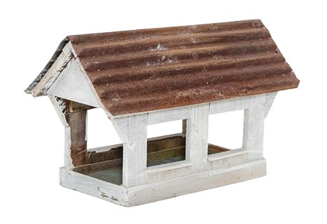 BirdhouseCovered Bridge Bird Feeder - Reclaimed Wood and MetalhandmadeSaving Shepherd