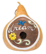 Birdhouse"DREAM" GOURD BIRDHOUSE - Amish Hand Painted Bird HouseSaving Shepherd