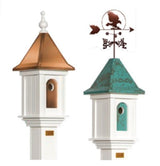 BirdhouseLARGE VICTORIAN BIRDHOUSE - PVC House - Choice of Top & Weathervanebirdbird houseSaving Shepherd