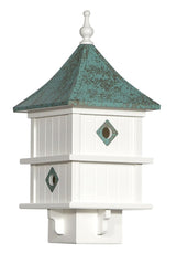 BirdhouseMANOR BIRDHOUSE - 4 Hole PVC House - Choice of Top & Weathervanebirdbird houseSaving Shepherd