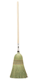 BroomAUTHENTIC AMISH BARN BROOM - Heavy Duty Corn Straw & Solid HardwoodbroomSaving Shepherd