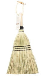 BroomAUTHENTIC DELUXE WHISK BROOM - Amish Corn Straw Hand Brush & HandlebroomSaving Shepherd