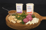 Food Gift BasketsINDIVIDUAL GIFT BASKET - 4 Artisanal Cheeses with Fudge & HoneybundledelicacySaving Shepherd