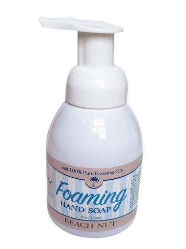 Hand Soap & SanitizerBeach Nut Foaming Hand Soap - 100% Pure Natural Acacia Berry & Vanilla Essential OilsACEall naturalSaving Shepherd