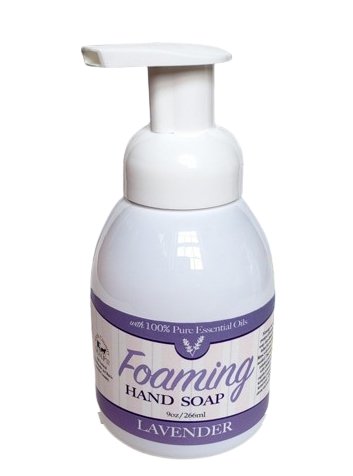 Hand Soap & SanitizerLavender Foaming Hand Soap & Sanitizer - Natural Anti - Bacterial with 100% Pure Essential OilsACEall naturalSaving Shepherd