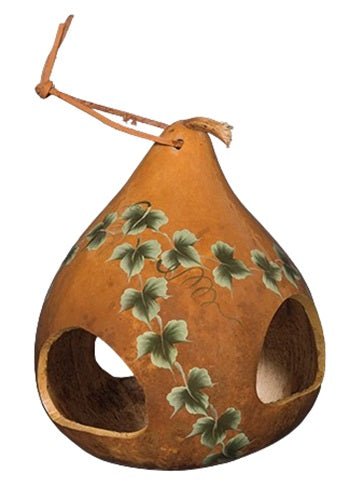 IVY GOURD BIRD FEEDER - Amish Handmade & Painted USASaving Shepherd