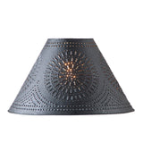 lamp shadeMetal Lamp Shade | Hand - Punched Chisel Design | Three SizesSaving Shepherd