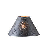 lamp shadeMetal Lamp Shade | Hand - Punched Chisel Design | Three SizesSaving Shepherd