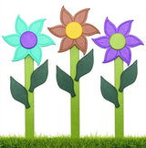 Lawn DecorPINWHEEL FLOWER STAKE - 4 Season Garden Stick Outdoor Decorcountry accentcountry accentsSaving Shepherd