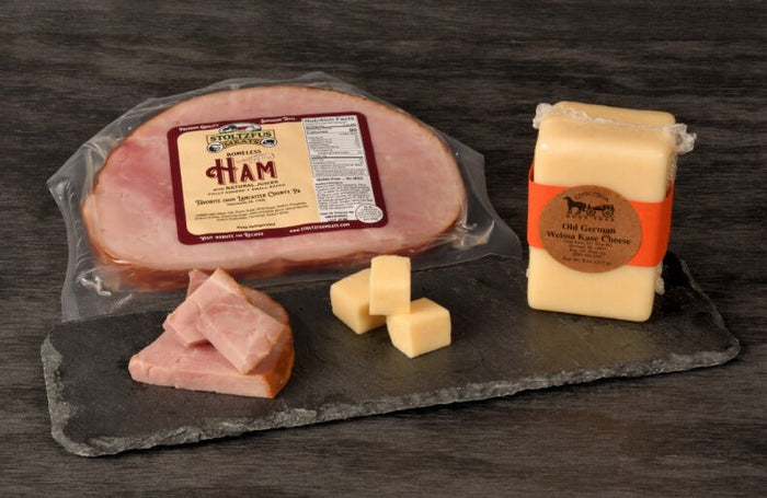 MeatOLD GERMAN WEISSA KASE CHEESE & BONELESS HAM - Afternoon Snackdelicacyfarm marketSaving Shepherd