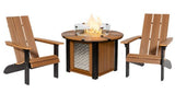 Outdoor Furniture3 PIECE SAVANNAH FIRE PIT SET - 40" Fire Table & 2 Adirondack ChairsAdirondackcampfireSaving Shepherd