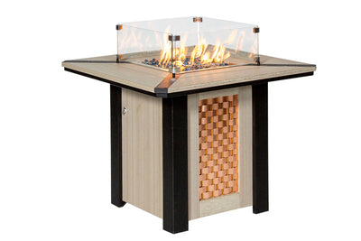 Outdoor FurnitureBERKSHIRE FIRE PIT TABLE - Amish Handcrafted Poly Lumber Firepitcampfirefire pitSaving Shepherd