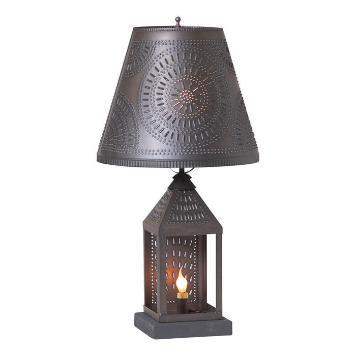 Table LampValley Forge Lamp with Kettle Black Finish – Classic Lantern DesignSaving Shepherd