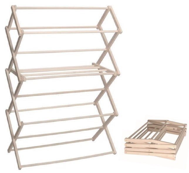 Handmade Furniture  Super-Grip 25 Clothespin Drying Rack – Saving Shepherd