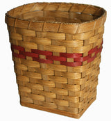 Trash CanVANITY WASTEBASKET - Hand Woven Trash Basket - 2 Styles & 13 FinishesAmishbasketSaving Shepherd