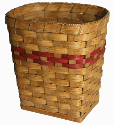 Trash CanVANITY WASTEBASKET - Hand Woven Trash Basket - 2 Styles & 13 FinishesAmishbasketSaving Shepherd