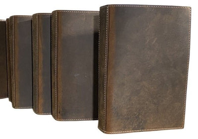 Bible CoverBIBLE COVER - Stitched Full Grain Leather Breviary or Novel CasebiblebookSaving Shepherd