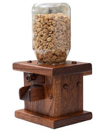 Candy DispenserCANDY DISPENSER - Solid Oak & Glass Mason JarcandycountrySaving Shepherd