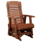 ChairsCONTOURED GLIDER CHAIR - Amish Red Cedar Outdoor ArmchairchairchairsSaving Shepherd