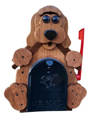 MailboxDOG MAILBOX - Amish Handmade Puppy Mail BoxDogdogsSaving Shepherd