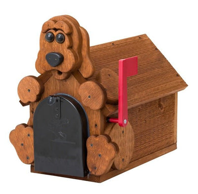 MailboxDOG MAILBOX - Amish Handmade Puppy Mail BoxDogdogsSaving Shepherd