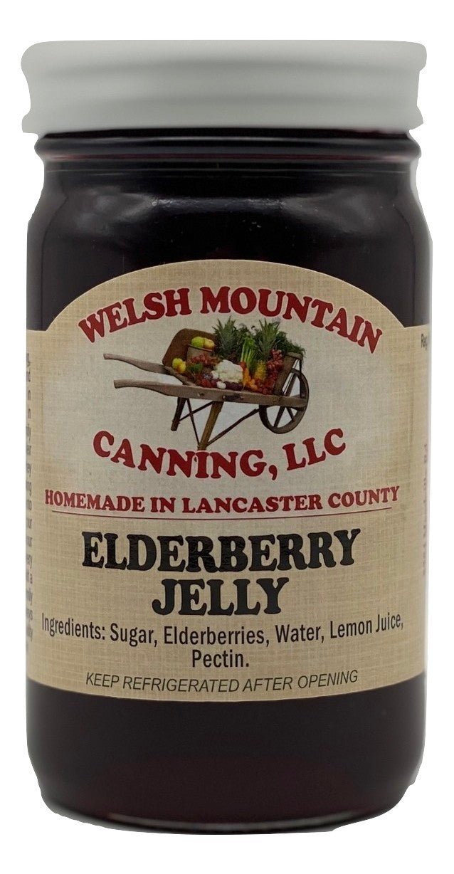 Jelly ELDERBERRY JELLY - Amish Homemade Healthy Berry Spread – Saving  Shepherd