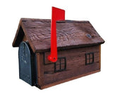 MailboxCOUNTRY CABIN MAILBOX - Amish Handmade Rustic Cottage Mail BoxcabincottageSaving Shepherd