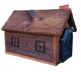 MailboxCOUNTRY CABIN MAILBOX - Amish Handmade Rustic Cottage Mail BoxcabincottageSaving Shepherd