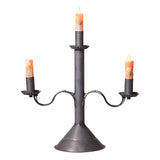 Candles & Candle AccessoriesThree Arm Manor House Accent Light Electric Candle Holder in Kettle Blackaccent lightaccent lightingSaving Shepherd